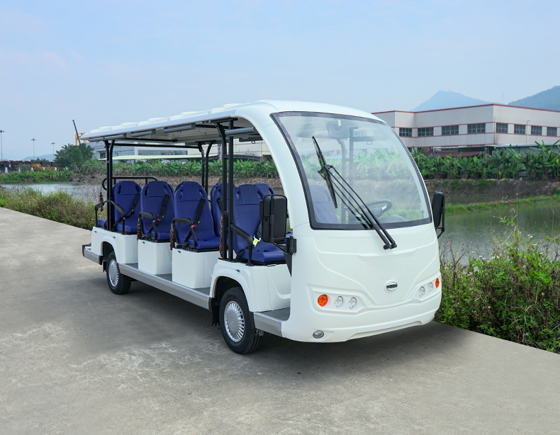 14座公交車(chē)座椅電動(dòng)觀光車(chē)高爾夫球車(chē)酒店景區(qū)樓盤(pán)物業(yè)度假村接待車(chē)看房車(chē)四輪電瓶車(chē)8座11座14座觀光車(chē)(圖1)